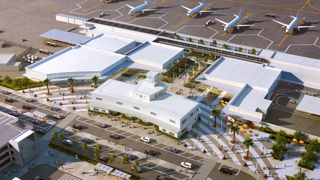 Car Service in Long Beach (LGB) Airport View