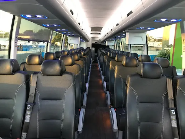 coach bus interior